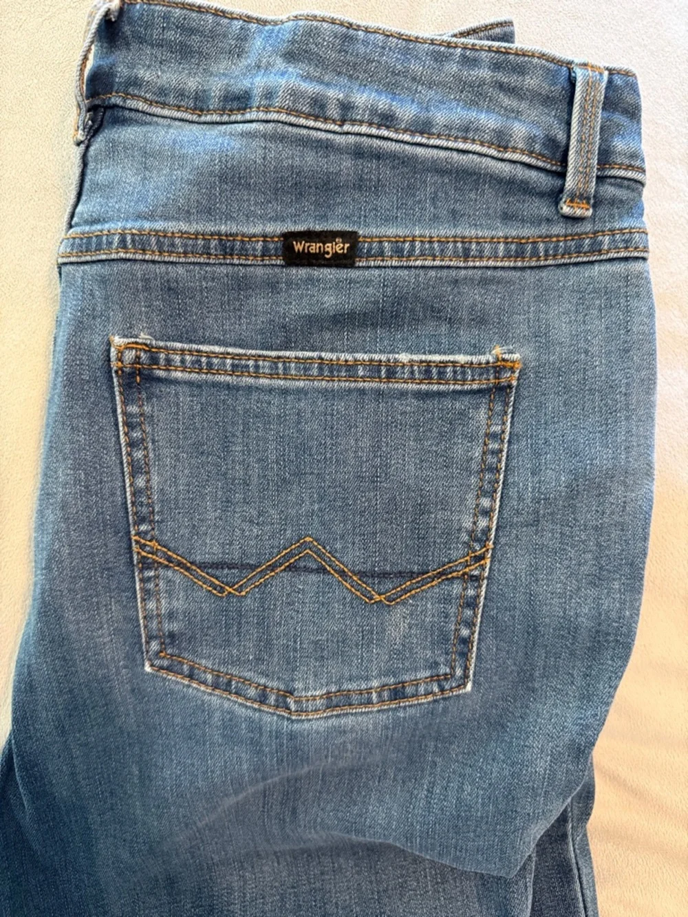 Wrangler Light Blue Boot Cut Jeans - Picture 3 of 3